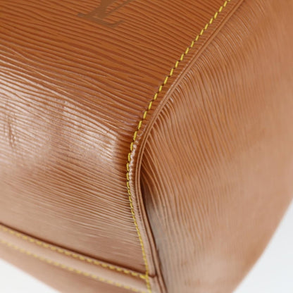 Louis Vuitton Keepall Bag Epi Leather, BROWN, LEATHER, Travel bag
