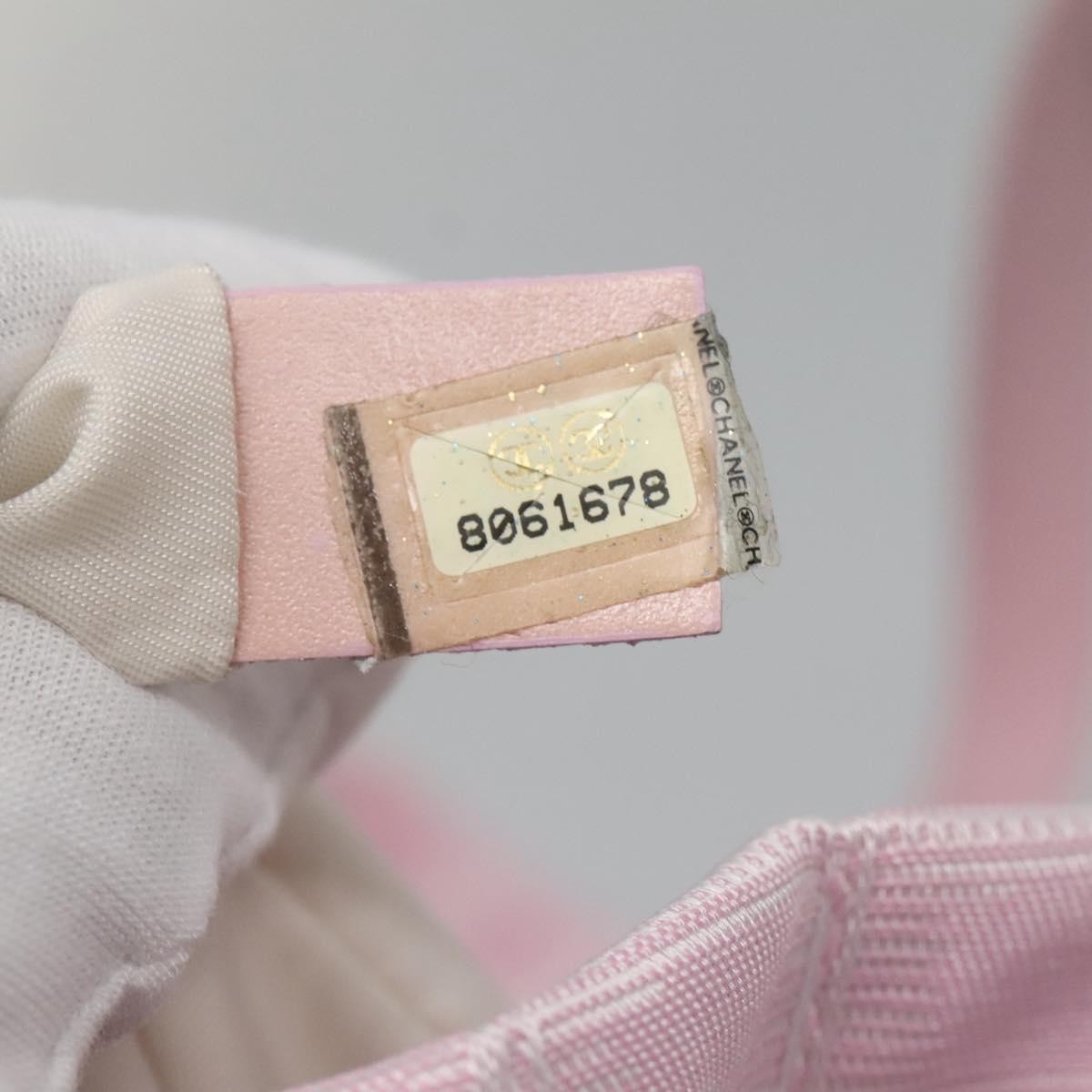 Chanel Travel Line Tote Nylon, PINK, NYLON, Tote bag