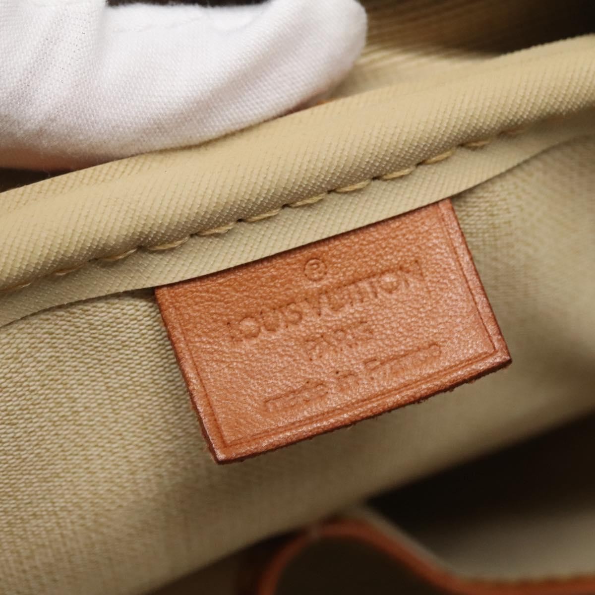 Louis Vuitton Deauville Handbag Monogram Canvas, BROWN, CANVAS, Handbag