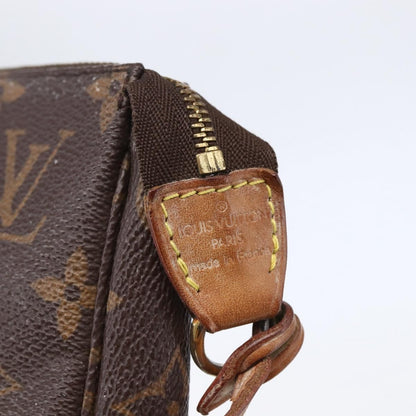 Louis Vuitton Pochette Accessoires NM Monogram Canvas, BROWN, CANVAS, Clutche & pouche