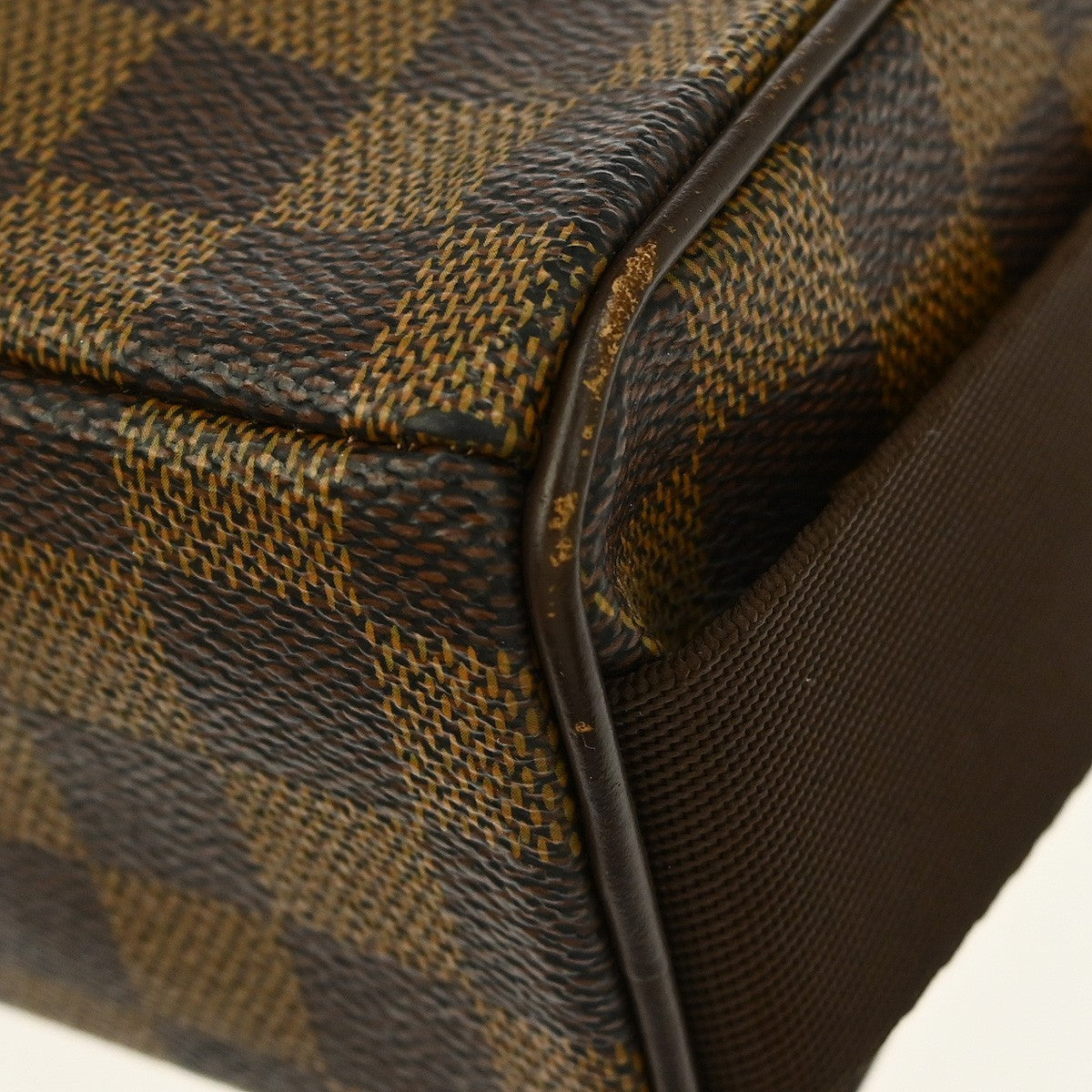 Louis Vuitton Olav Handbag Damier, BROWN, CANVAS, Shoulder bag