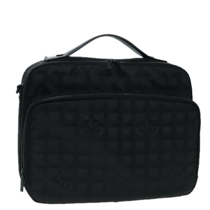 Chanel Travel Line bag Nylon, BLACK, NYLON, Travel bag