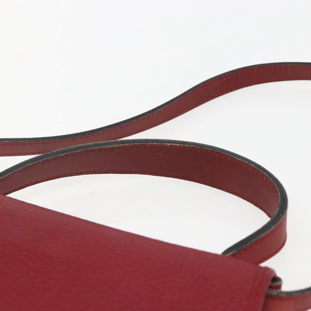 Christian Dior Vintage Handbag Leather, RED, LEATHER, Handbag