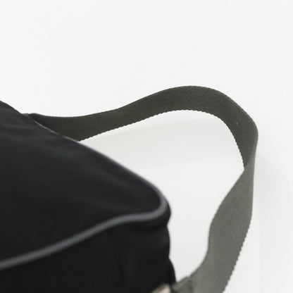 Prada Sport Zip Shoulder Bag Tessuto, BLACK, NYLON, Shoulder bag