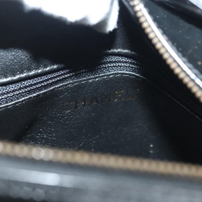 Chanel Vintage Shoulder Bag Patent leather, BLACK, PATENT_LEATHER, Shoulder bag