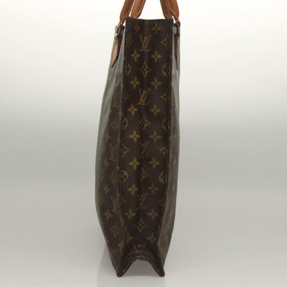 Louis Vuitton Sac Plat Bag Monogram Canvas, BROWN, CANVAS, Handbag