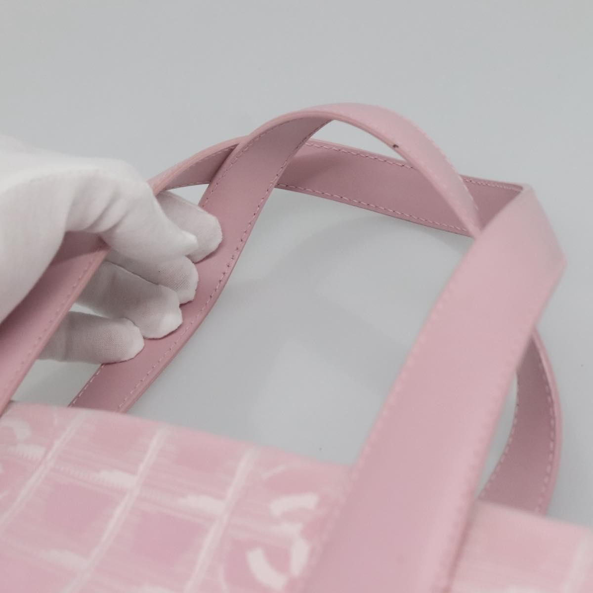 Chanel Travel Line Tote Nylon, PINK, NYLON, Tote bag