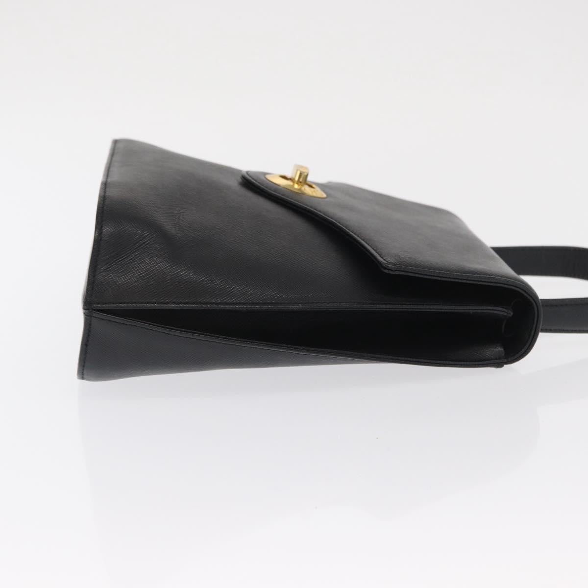 Givenchy Vintage Handbag Leather, BLACK, LEATHER, Handbag