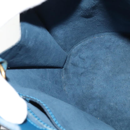 Louis Vuitton Cluny Shoulder Bag Epi Leather, BLUE, LEATHER, Shoulder bag