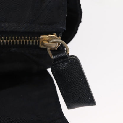 Prada Chain Shoulder Bag Tessuto, Navy, Nylon, Shoulder Bag