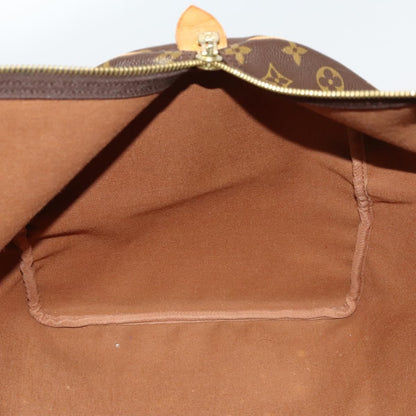Louis Vuitton Keepall Bag Monogram Canvas, BROWN, CANVAS, Travel bag