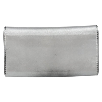 Christian Dior J'Adior Croisiere Chain Wallet Leather, SILVER, LEATHER, Clutche & pouche