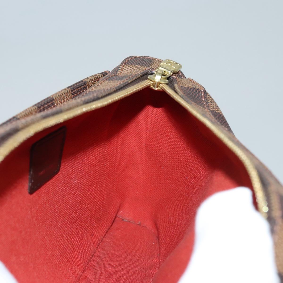 Louis Vuitton Geronimos Waist Bag Damier, BROWN, CANVAS, Travel bag