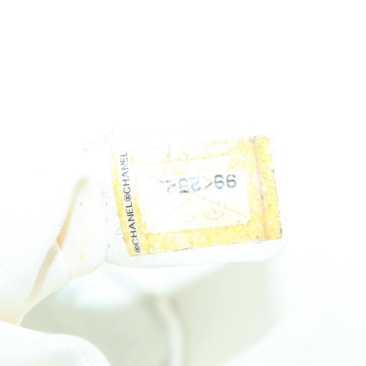 Chanel Cambon Crossbody Bag Quilted Leather, WHITE, LEATHER, Shoulder bag