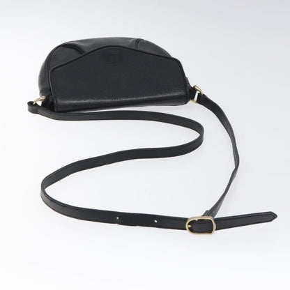 Burberry Flap Shoulder Bag Leather, BLACK, LEATHER, Shoulder bag