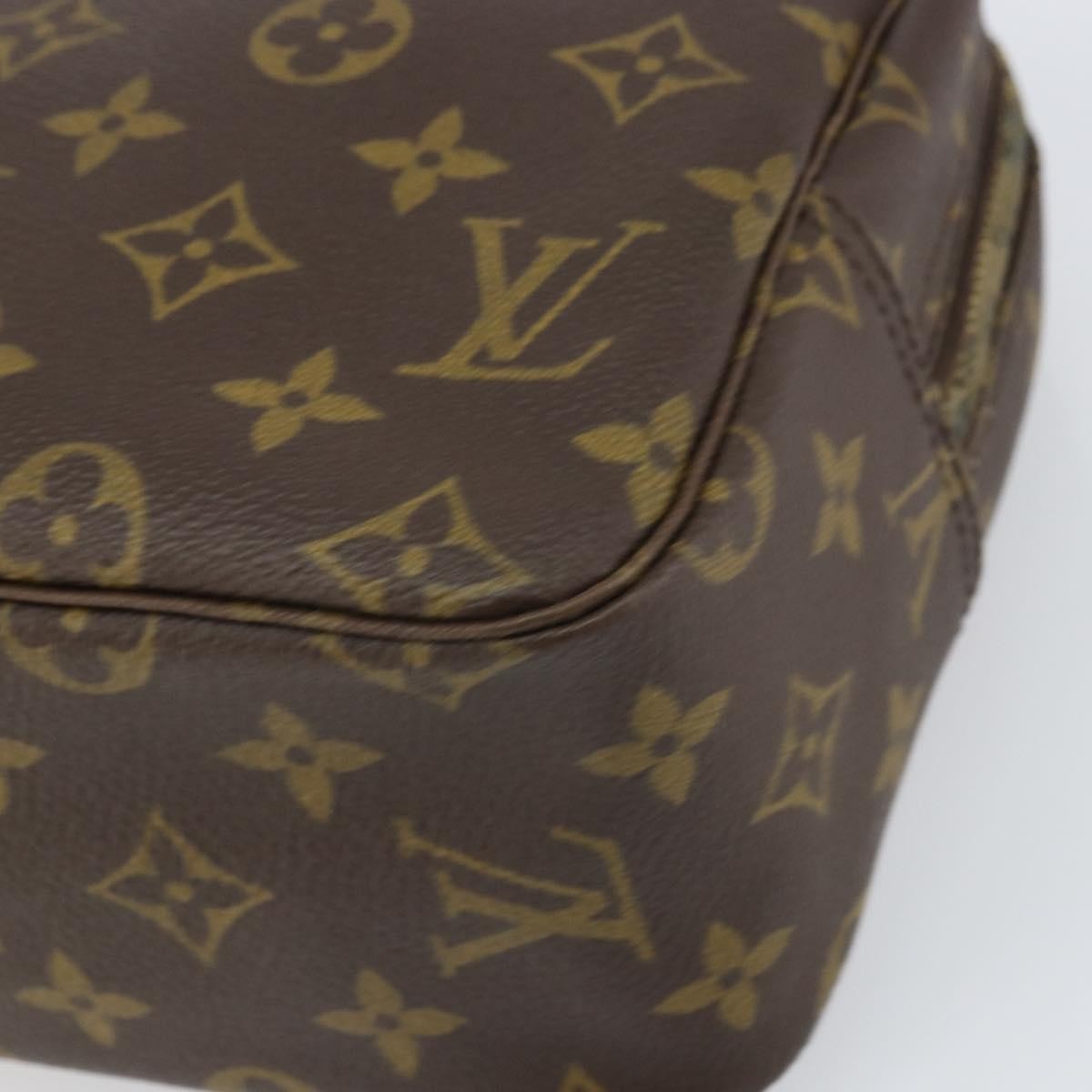 Louis Vuitton Trousse Toilette Monogram Canvas, BROWN, CANVAS, Clutche & pouche