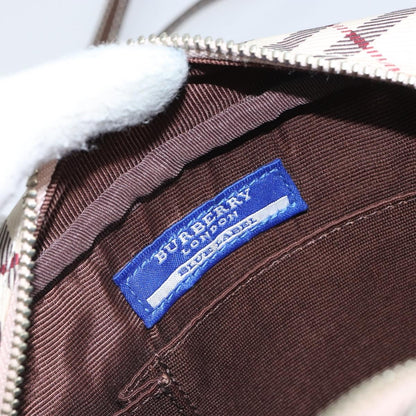Burberry Nova Check Blue Label Nylon, BEIGE, NYLON, Shoulder bag