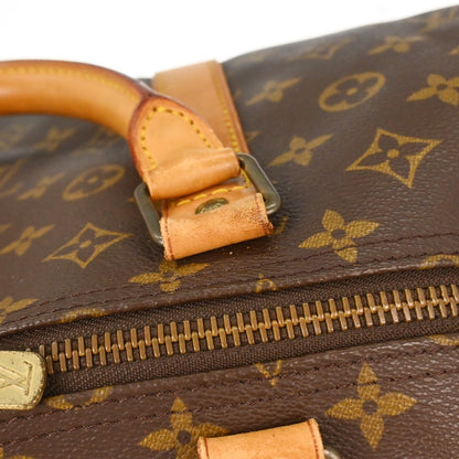 Louis Vuitton Keepall Bag Monogram Canvas, Brown, Canvas, Travel Bag