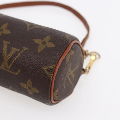 Louis Vuitton Papillon Pochette Monogram Canvas, BROWN, CANVAS, Clutche & pouche
