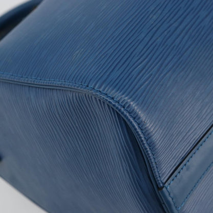 Louis Vuitton Speedy Handbag Epi Leather, Blue, Leather, Handbag