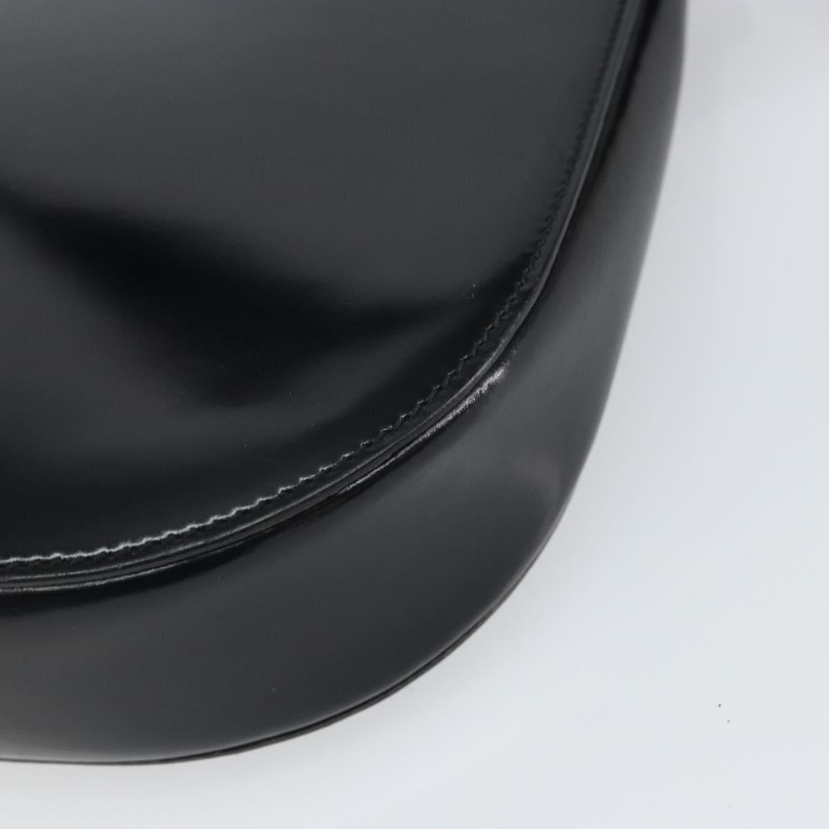 Gucci Vintage Shoulder Bag Patent leather, BLACK, PATENT_LEATHER, Shoulder bag