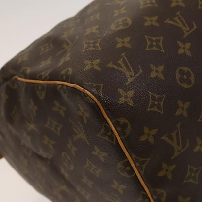 Louis Vuitton Keepall Bag Monogram Canvas, BROWN, CANVAS, Travel bag