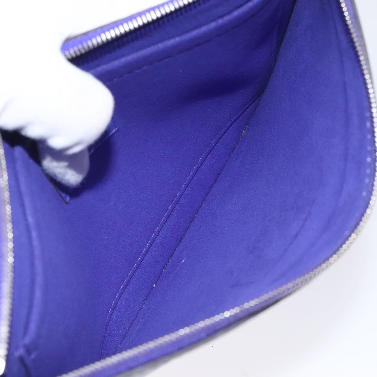 Louis Vuitton Neverfull Pochette Epi Leather, PURPLE, LEATHER, Tote bag