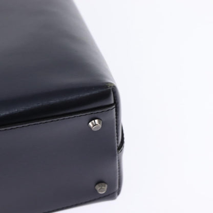 Givenchy Vintage 4G handbag Leather, NAVY, LEATHER, Handbag