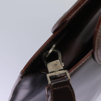 Celine Handbag Leather, BROWN, LEATHER, Handbag