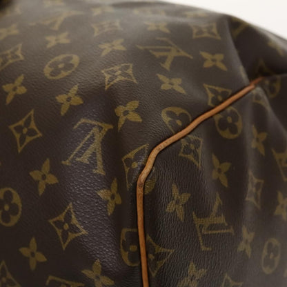 Louis Vuitton Keepall Bag Monogram Canvas, BROWN, CANVAS, Travel bag