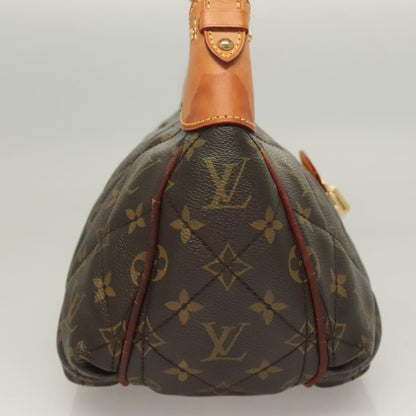 Louis Vuitton City Handbag Monogram Etoile, BROWN, CANVAS, Shoulder bag