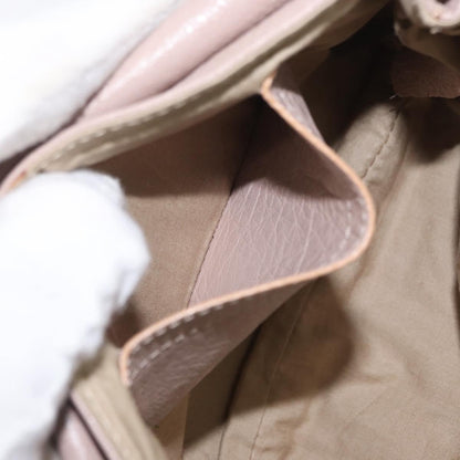 Chloe Lily Shoulder bag Leather, BEIGE, LEATHER, Handbag
