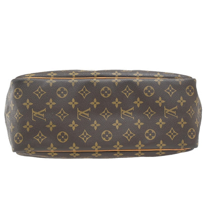 Louis Vuitton Deauville Handbag Monogram Canvas, BROWN, CANVAS, Handbag