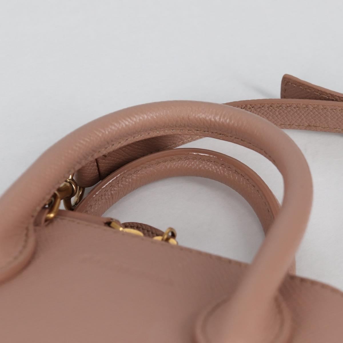 Balenciaga Logo Ville Bag Leather, PINK, LEATHER, Handbag