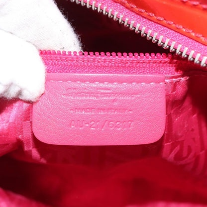Salvatore Ferragamo Gancini handbag Patent leather, RED, PATENT_LEATHER, Handbag