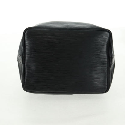 Louis Vuitton Petit Noe Handbag Epi Leather, BLACK, LEATHER, Shoulder bag