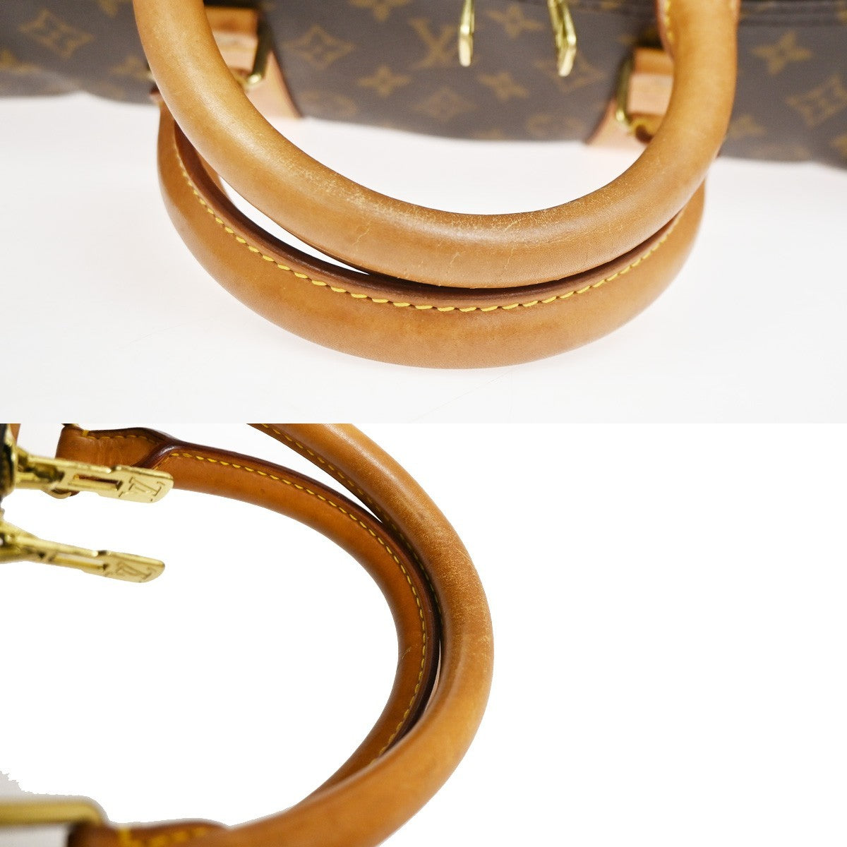 Louis Vuitton Keepall Bag Monogram Canvas, Brown, Canvas, Travel Bag