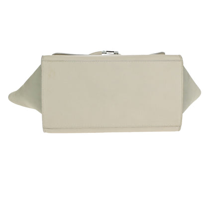 Celine Trapeze Bag Leather, BEIGE, LEATHER, Handbag
