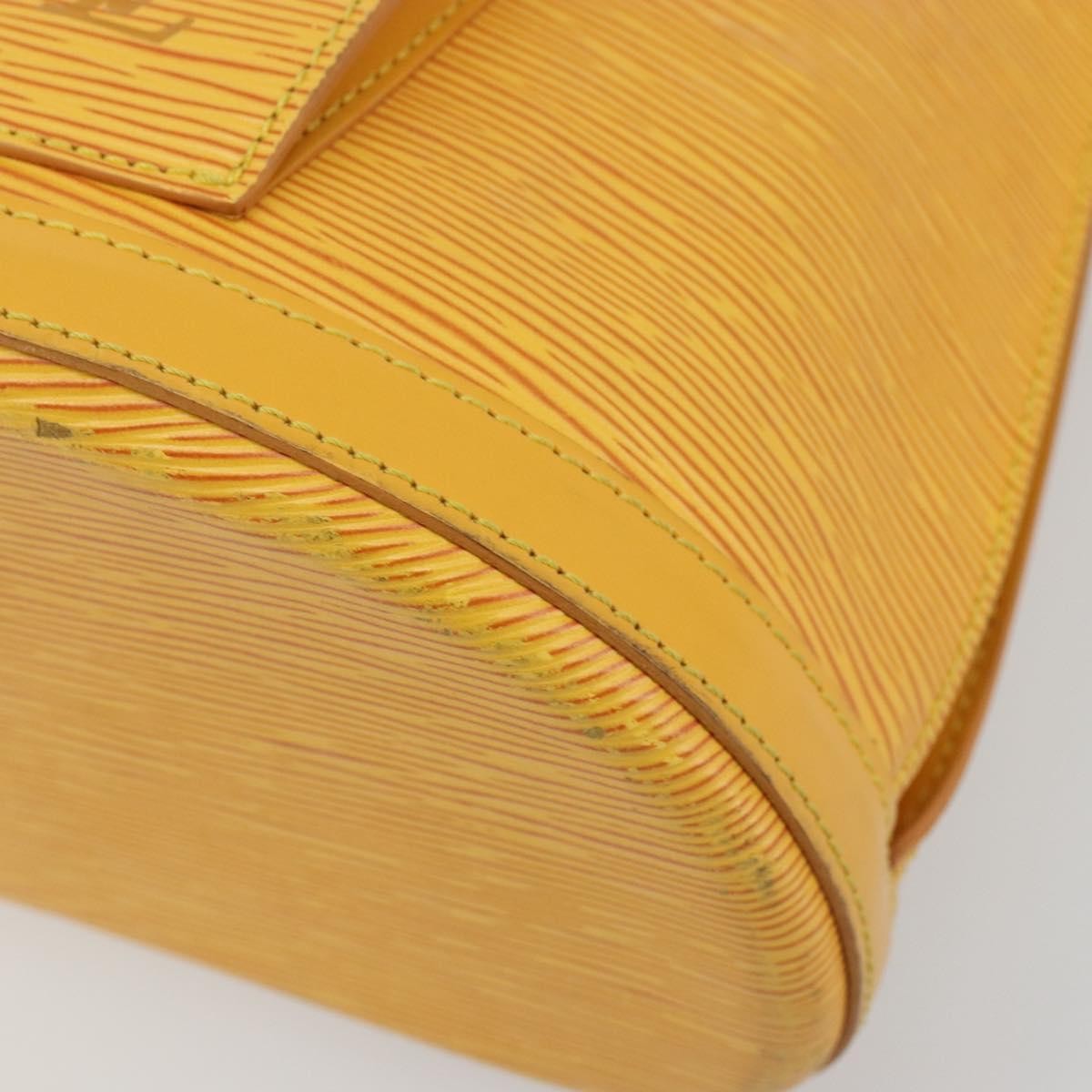 Louis Vuitton Gobelins Backpack Epi Leather, Yellow, Leather, Backpack