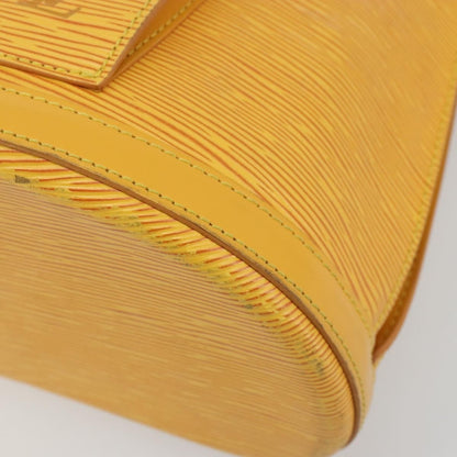 Louis Vuitton Gobelins Backpack Epi Leather, Yellow, Leather, Backpack