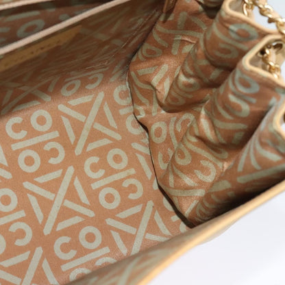 Chanel Chocolate Bar Accordion Reissue Flap Bag Quilted Lambskin, BEIGE, LEATHER, Shoulder bag