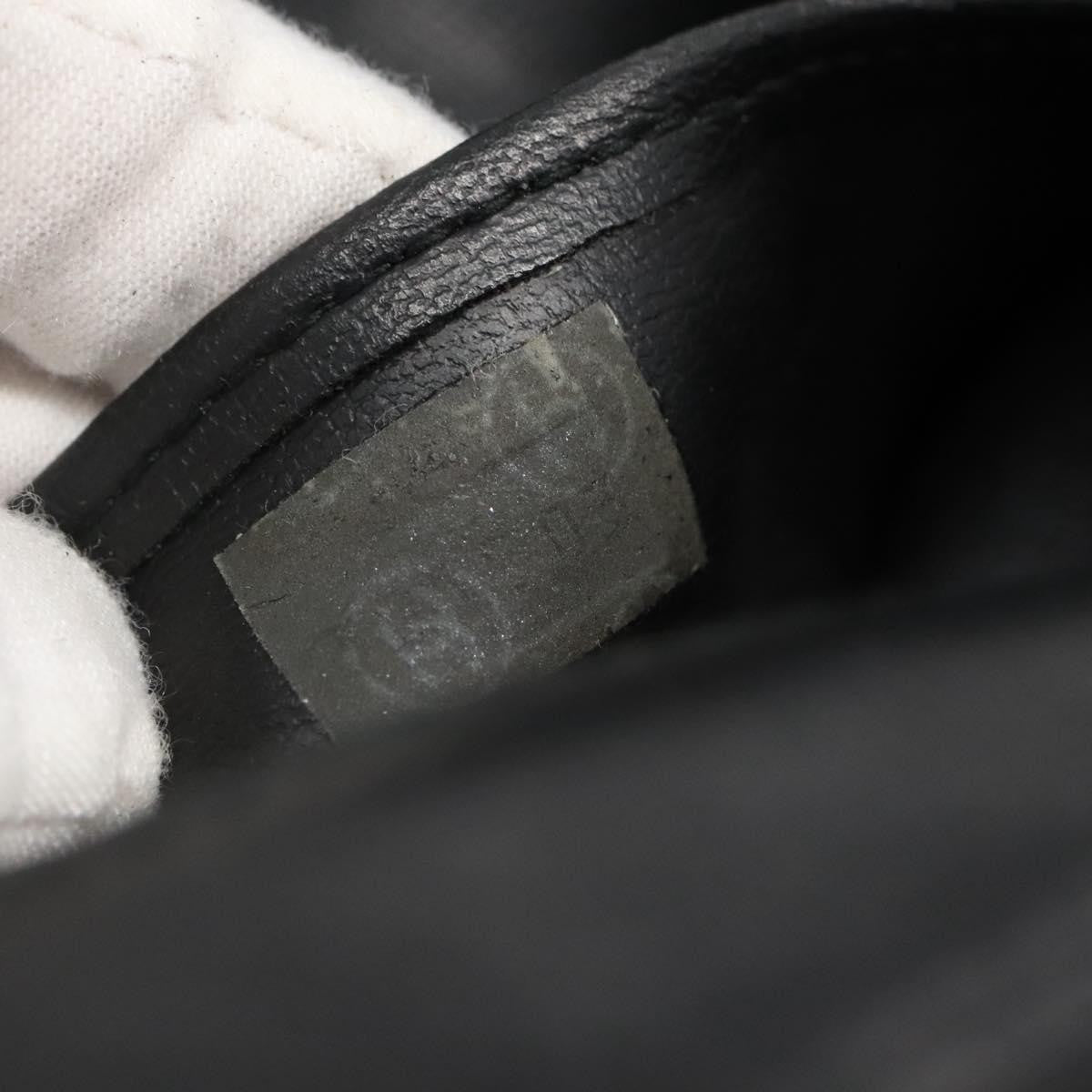 Chanel Vintage Full Flap Bag Quilted Lambskin, BLACK, LEATHER, Handbag