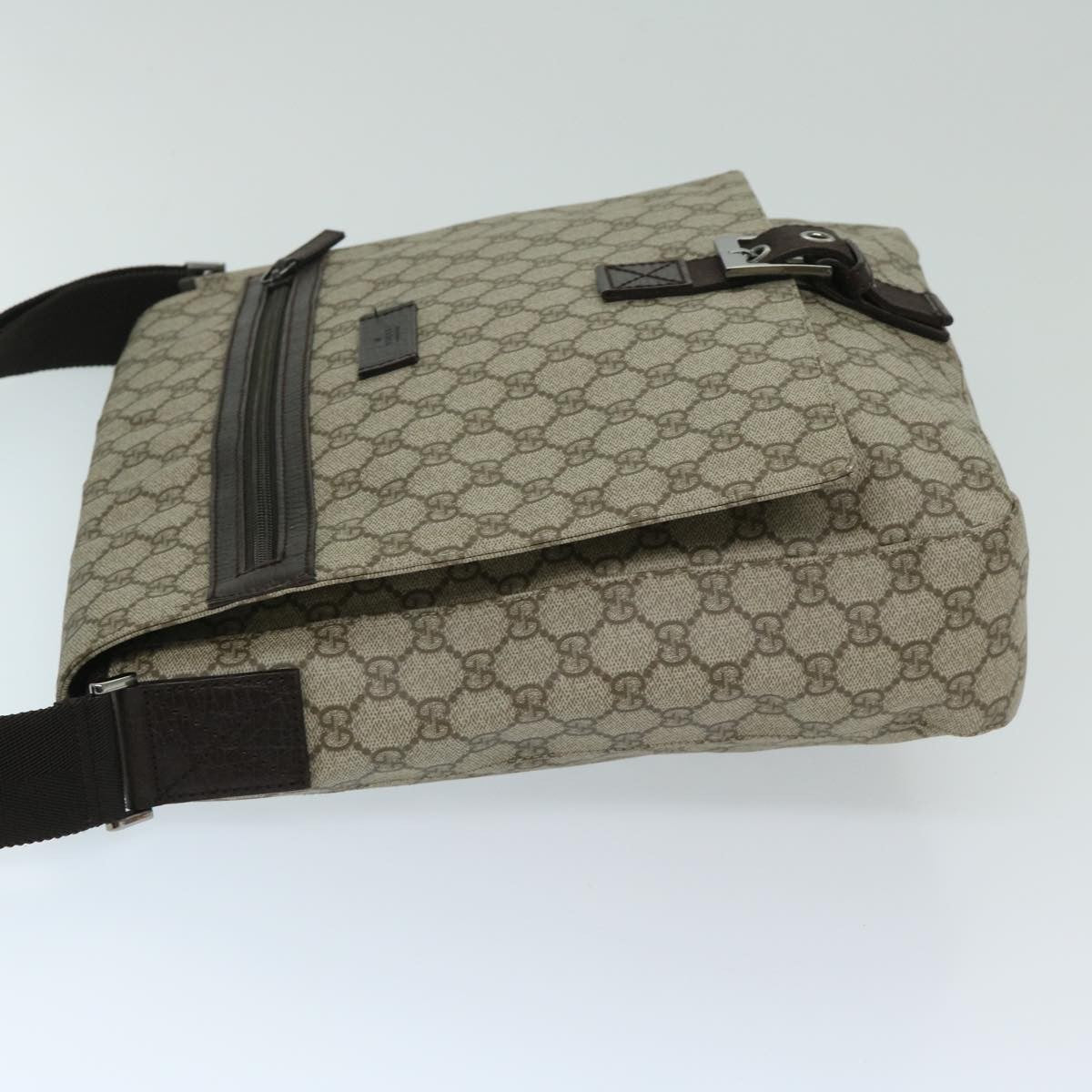 Gucci GG Supreme Messenger Bag GG canvas, BEIGE, CANVAS, Shoulder bag