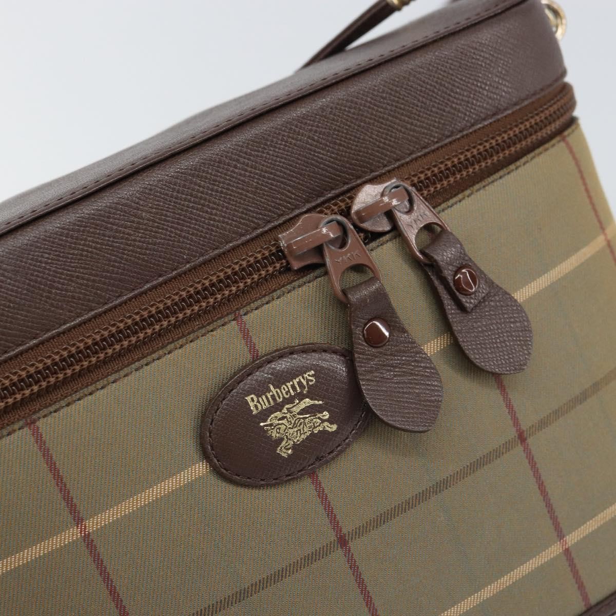 Burberry Nova check Shoulder bag Canvas, BEIGE, CANVAS, Shoulder bag