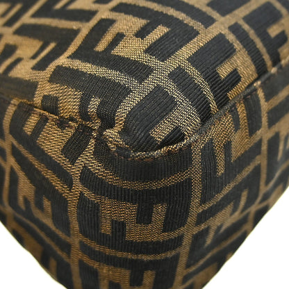 Fendi Mama Forever Bag Zucca Canvas, BROWN, CANVAS, Handbag