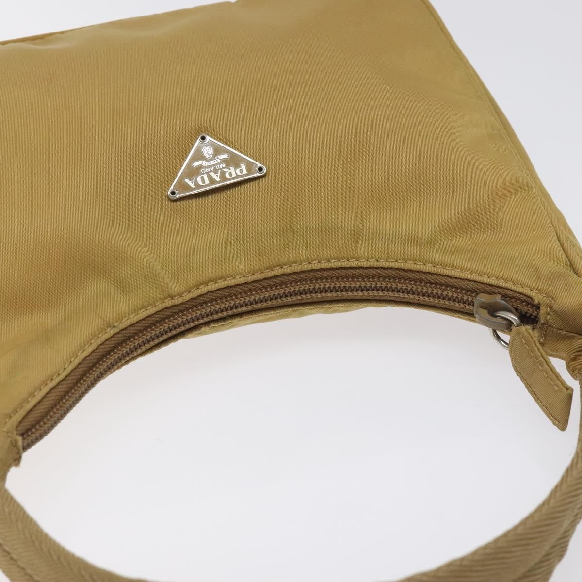 Prada Hobo Tessuto, BEIGE, NYLON, Clutche & pouche