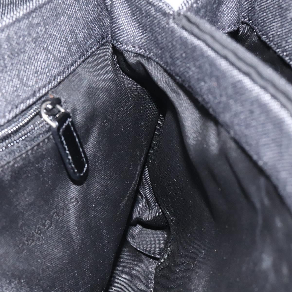 Bvlgari B.Zero1 Logomania Bag Canvas with Leather, BLACK, CANVAS, Shoulder bag