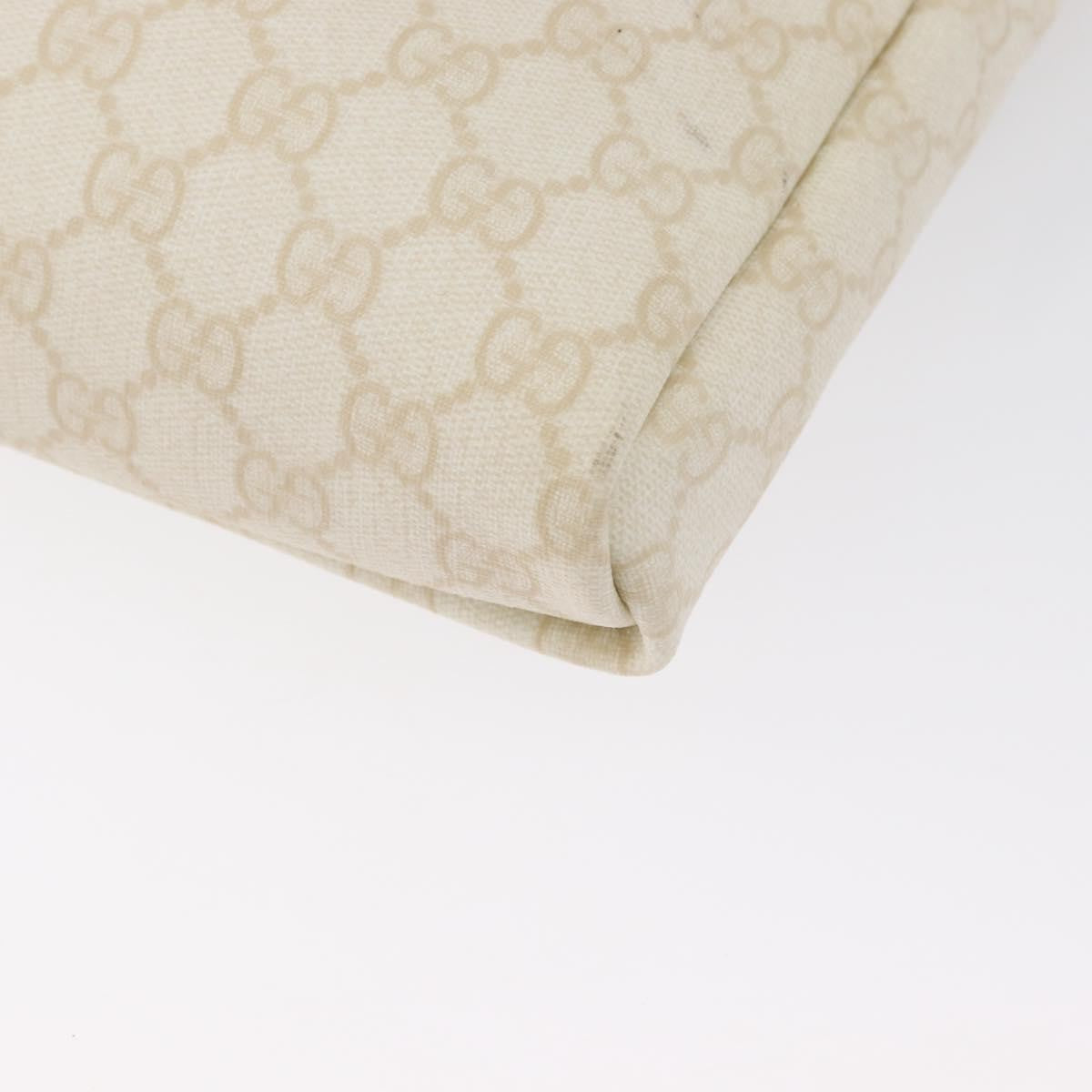Gucci Flap Messenger GG Coated Canvas, Beige, Canvas, Shoulder Bag