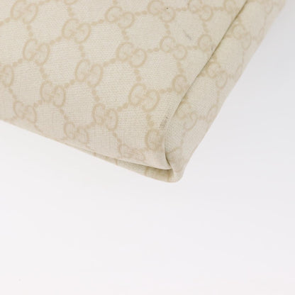 Gucci Flap Messenger GG Coated Canvas, Beige, Canvas, Shoulder Bag