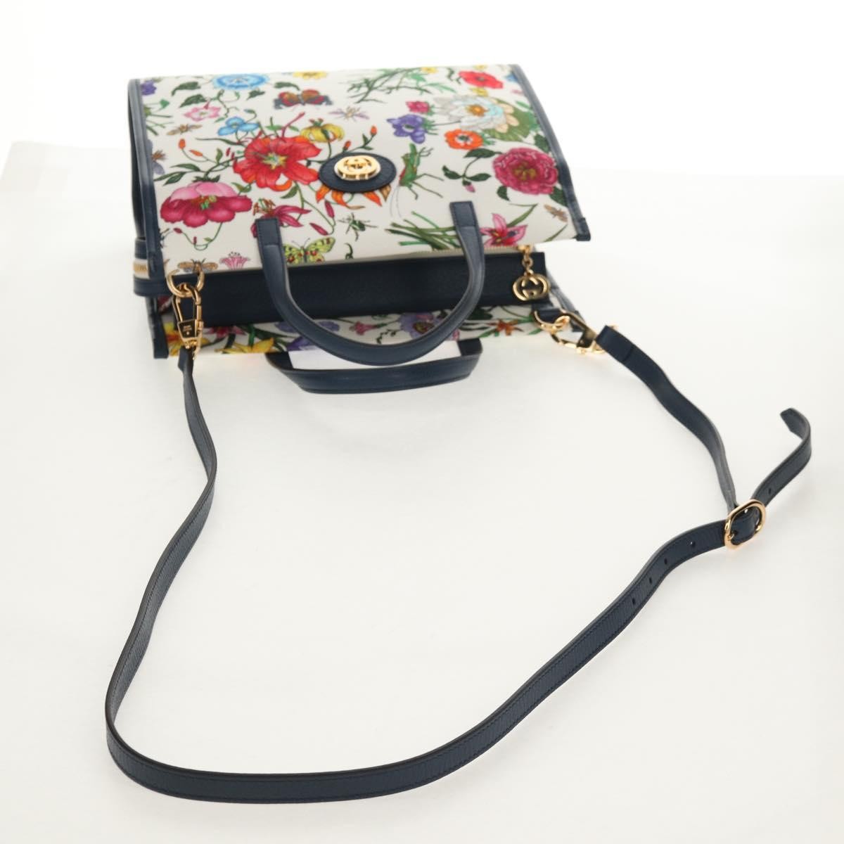 Gucci Flora Canvas, Multicolour, Canvas, Tote Bag